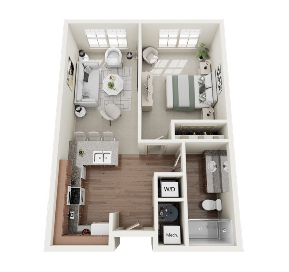 Floor Plan for Corsica