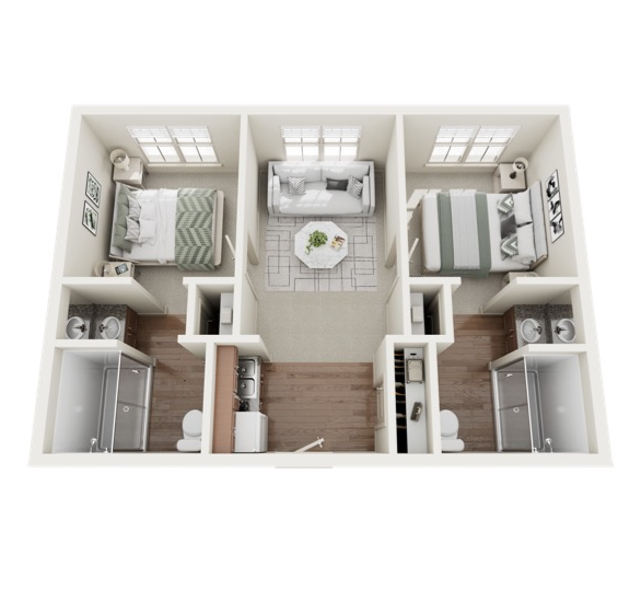 Floor Plan for Montecarlo